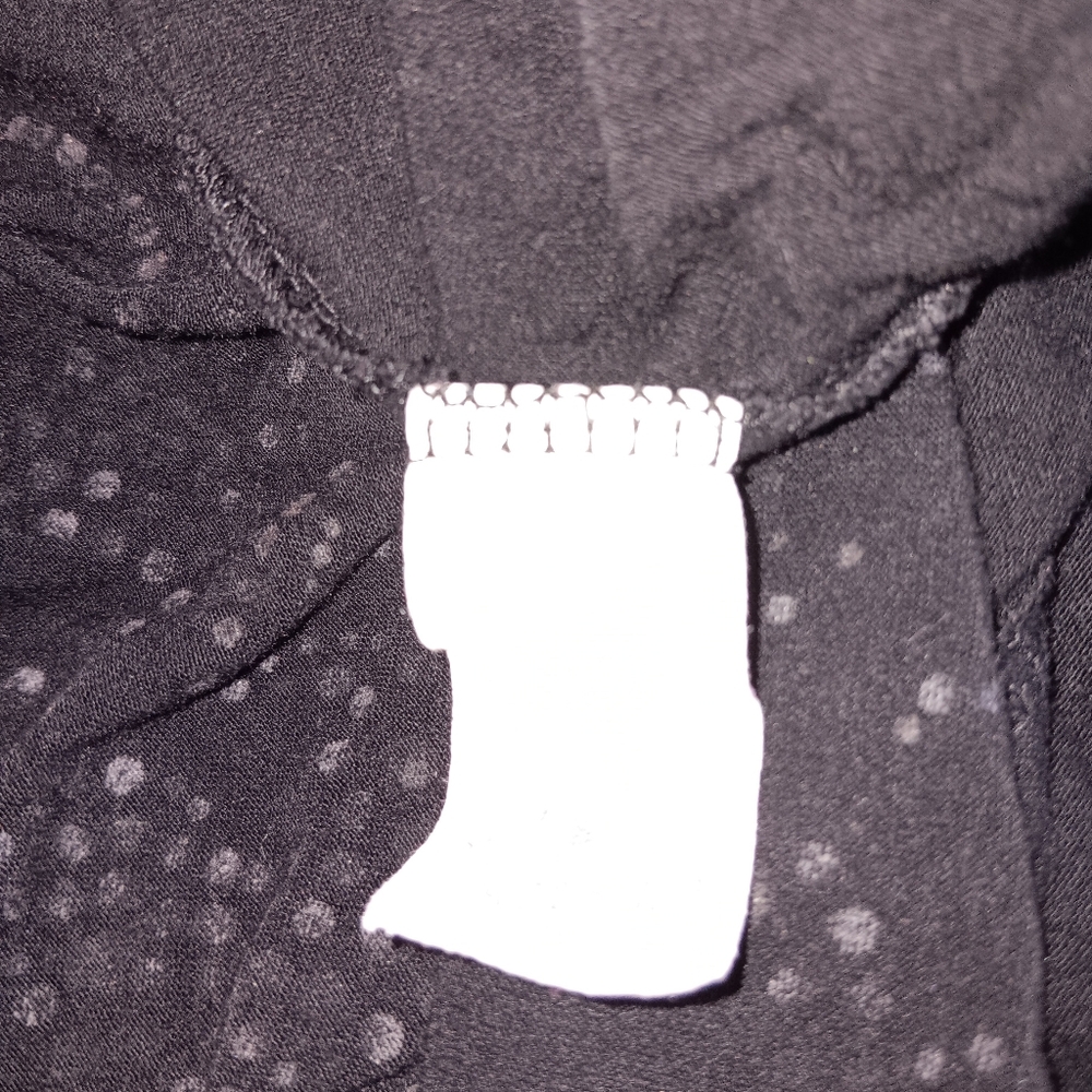 S-Twelve Black Top with Silver Embellishments - Picture 7 of 9